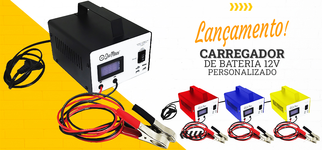 Carregador de Bateria Personalizado