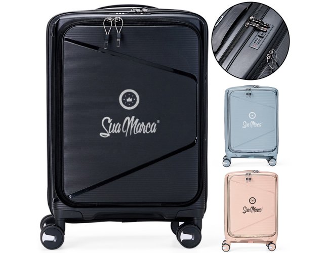 Mala De Viagem Personalizada Com 4 Rodinhas 360 E Capacidade De 36 Litros