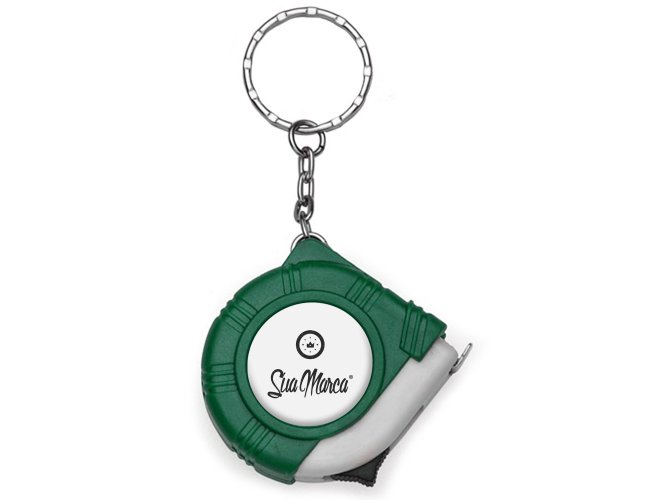 Chaveiro Trena Personalizado de 1 Metro XV10185