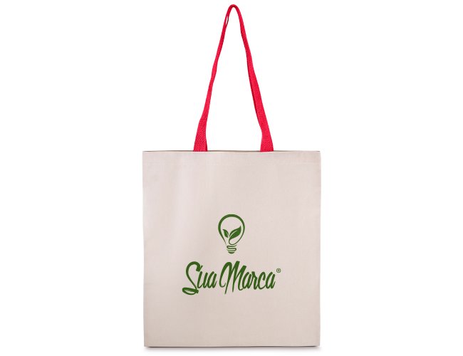 Sacola Personalizada de Algodão Com Alças AVBAC008