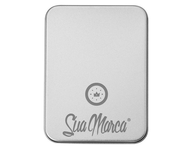 Estojo para pen drive de inox personalizado