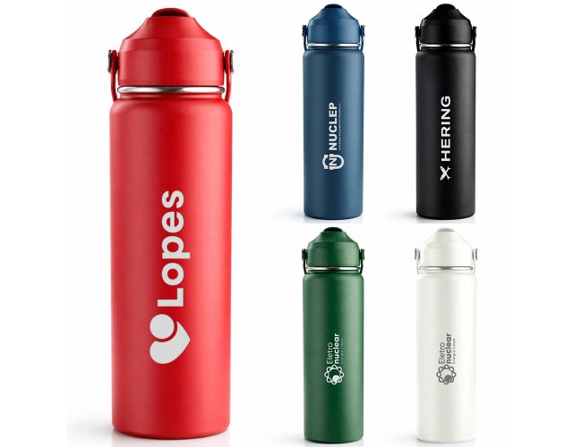 Garrafa T�rmica Personalizada de Inox 600ml XV9257
