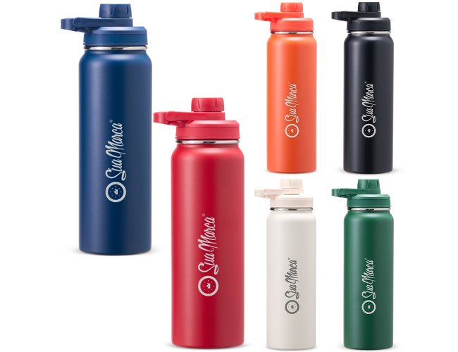 Garrafa Térmica Personalizada Inox 850ml XV18855