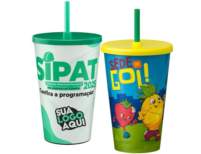 Copo Personalizado Twister 550ml Full Printing GV025