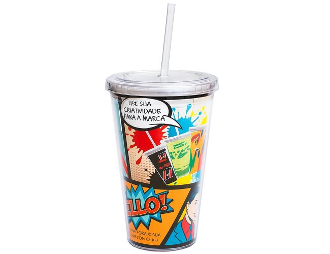 Copo Personalizado de 540ml Com Foto GV033