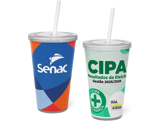 Copo Personalizado de 540ml Com Foto GV033