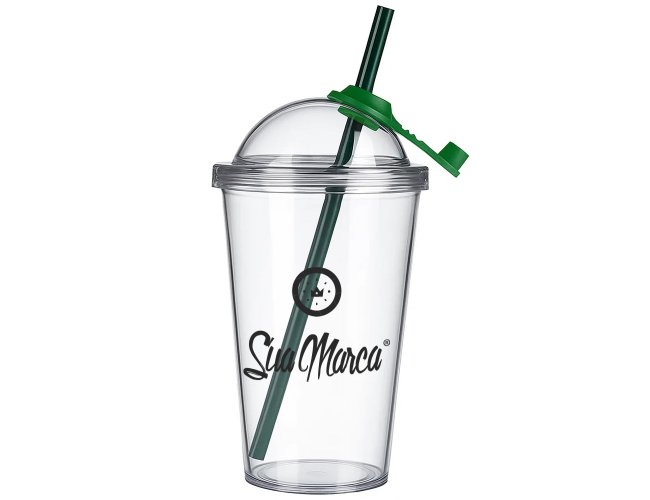 Copo Personalizado Com Tampa Bola de 600ml GV037