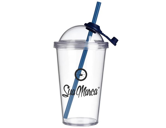 Copo Personalizado Com Tampa Bola de 600ml GV037