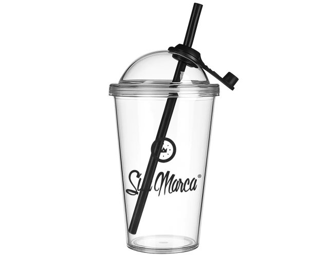 Copo Personalizado Com Tampa Bola de 600ml GV037