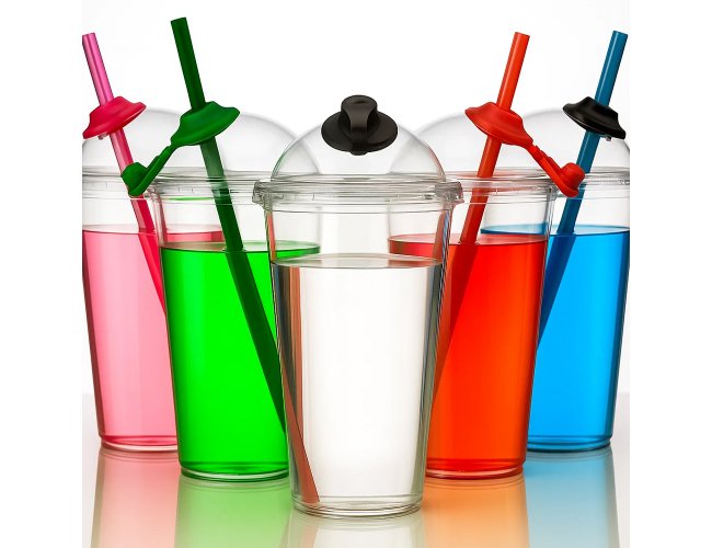 Copo Personalizado Com Tampa Bola de 600ml GV037