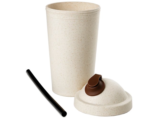 Copo Personalizado Eco Com Tampa Bola de 600ml GV039