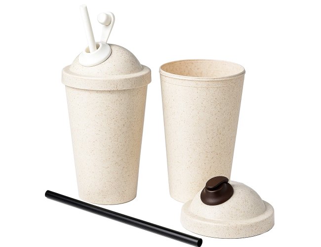 Copo Personalizado Eco Com Tampa Bola de 600ml GV039