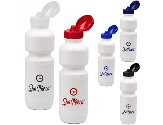 Squeeze Personalizado Com Tampa Flip 750ml GV048