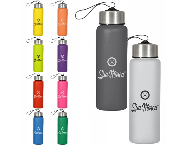 Garrafa Personalizada Soft Touch de 680ml GV050