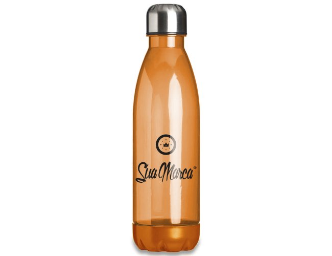 Garrafa Personalizada de PVC Translucido 680ml GV052