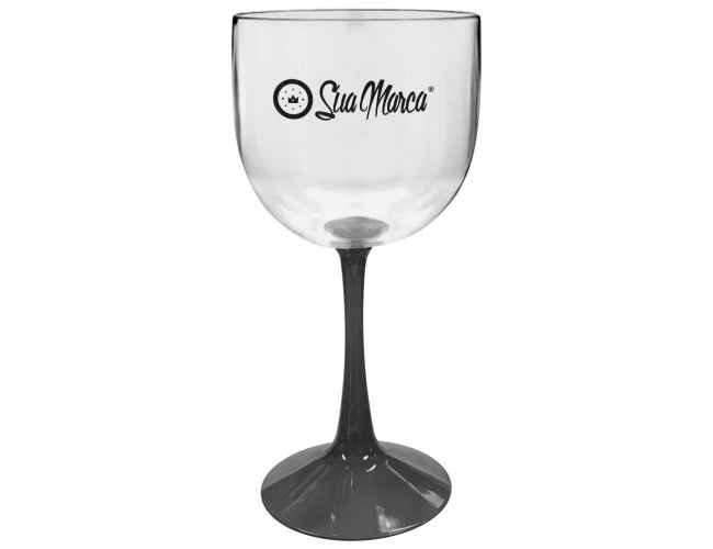 Taça Para Gin Personalizada De Plástico 550ml GV058