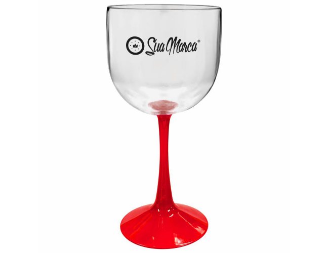 Taça Para Gin Personalizada De Plástico 550ml GV058