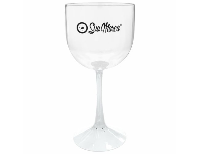 Taça Para Gin Personalizada De Plástico 550ml GV058