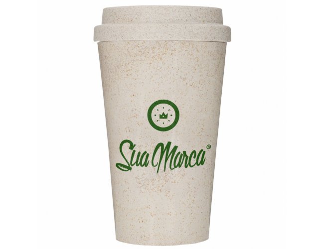 Copo Personalizada Eco Fibra de Arroz 550ml GV059