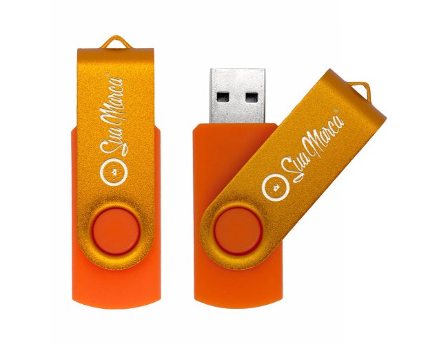 Pen Drives Giratórios Personalizados Fun