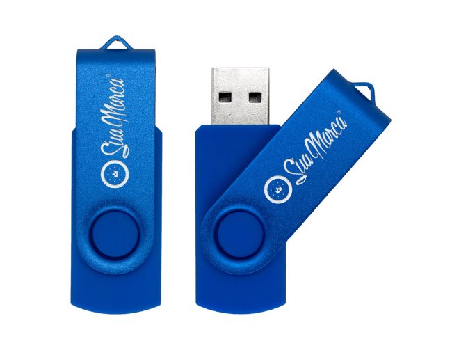 Pen Drives Giratórios Personalizados Fun