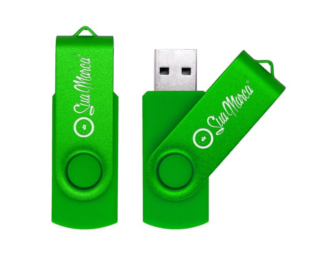 Pen Drives Giratórios Personalizados Fun