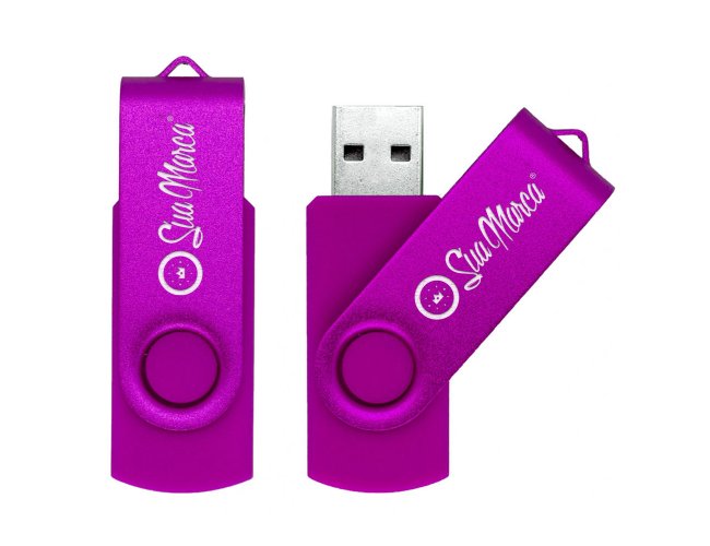 Pen Drives Giratórios Personalizados Fun