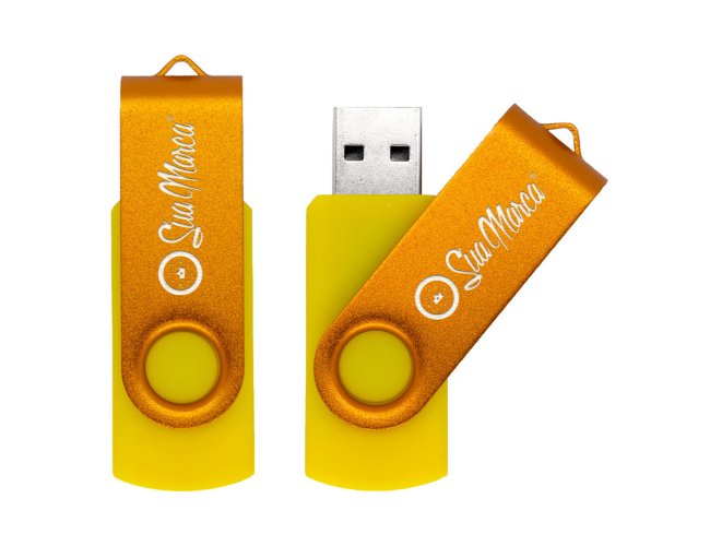 Pen Drives Giratórios Personalizados Fun