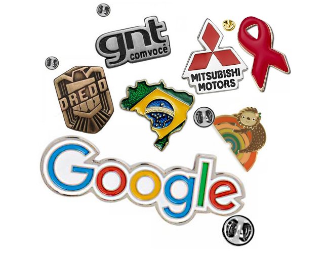 Pin De Metal Personalizado Com Relevo, Banho De Nquel E Esmalte Colorido