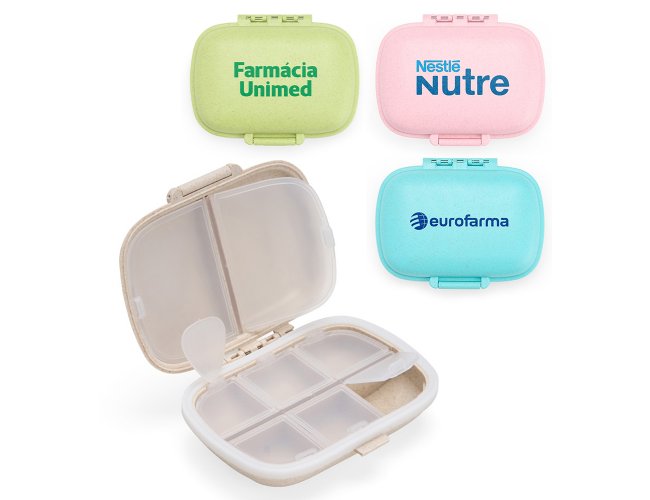 Porta Comprimidos Personalizado de Pl�stico XV8282