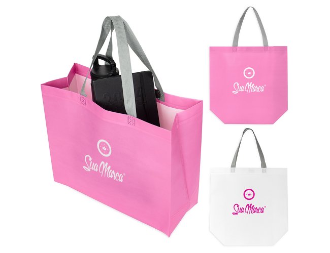 Sacola Personalizada de TNT Laminado XV19071