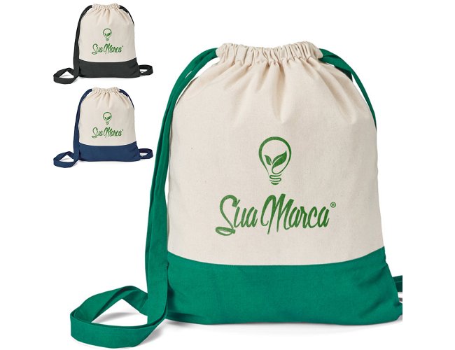 Sacola Tipo Mochila Personalizada ESSENCE PACK BAG