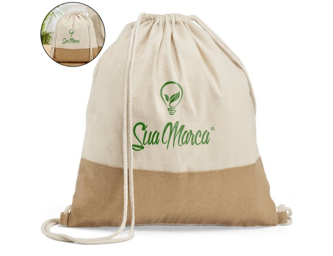 Sacola Tipo Mochila VIVA ECO BAG