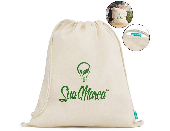 Sacola Tipo Mochila CITY ECO BAG