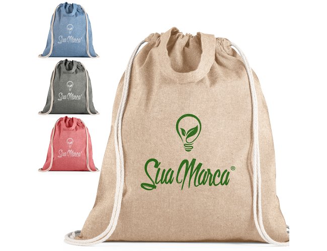 Sacola Tipo Mochila Personalizada MOB BAG
