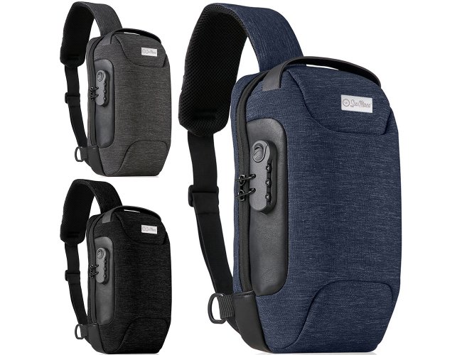 Mochila De Ombro Anti-Furto Personalizada STREET PACK BAG