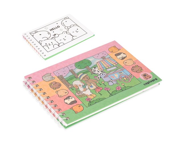 Caderno Para Colorir Personalizado com Desenho XV10992-1