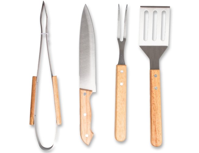 Kit Churrasco Personalizado com 4 Peças XV12462B
