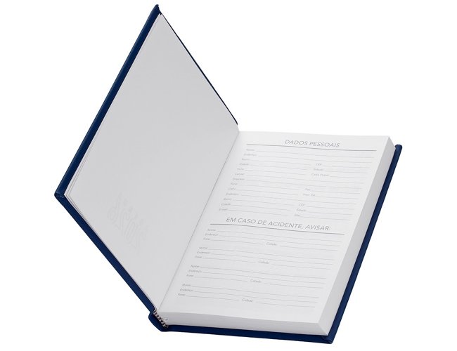 Agenda Personalizada Com Capa Emborrachada XV14929