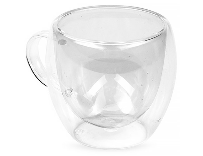 Xícara Personalizada Vidro de 80ml XV15236