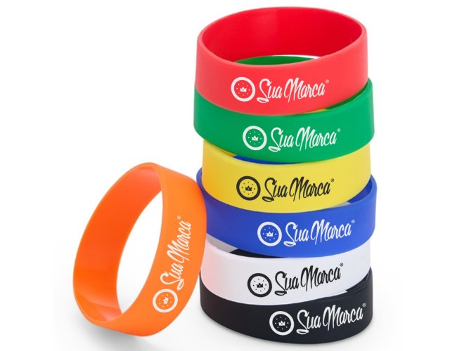 Pulseira Personalizada de Silicone XV18828