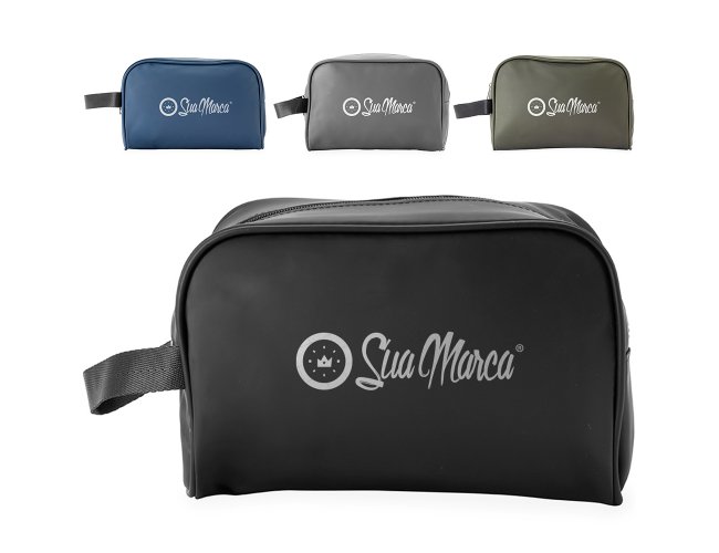 Nécessaire Personalizada De Couro Sintético XV19020