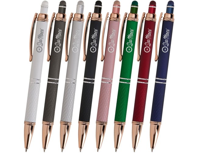 Caneta Personalizada de Metal Ponta Touch XV5020A