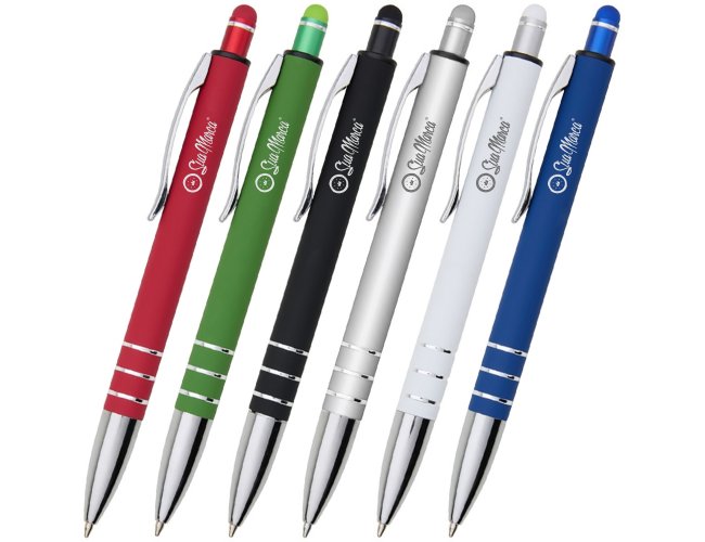 Caneta Personalizada com Touch de Metal XV6087T