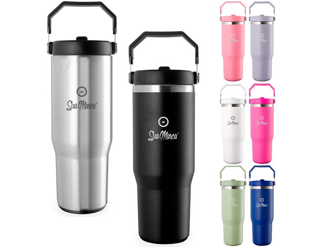 Copo Térmico Personalizado De Inox 800ml XV8146A