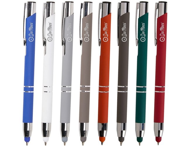 Caneta Personalizada de Metal Touch XV8185