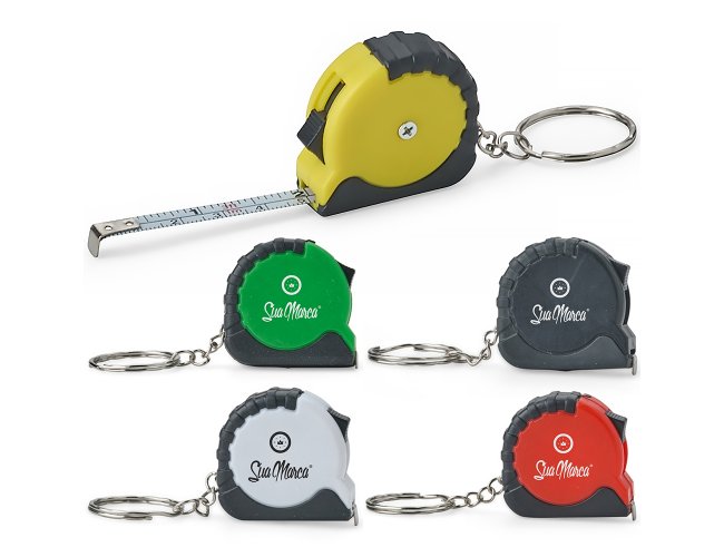 Chaveiro Trena Personalizado de 1 Metro XV8205