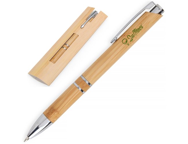 Caneta Ecológica Personalizada de Bambu XV8250