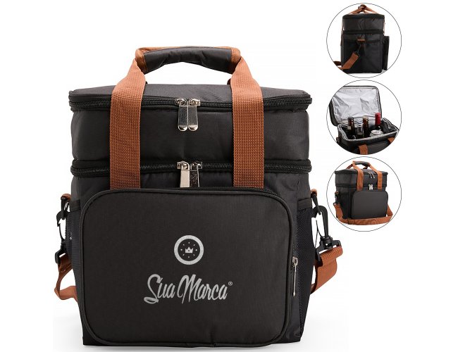 Bolsa Térmica Personalizada Dupla 12 Litros XV8287